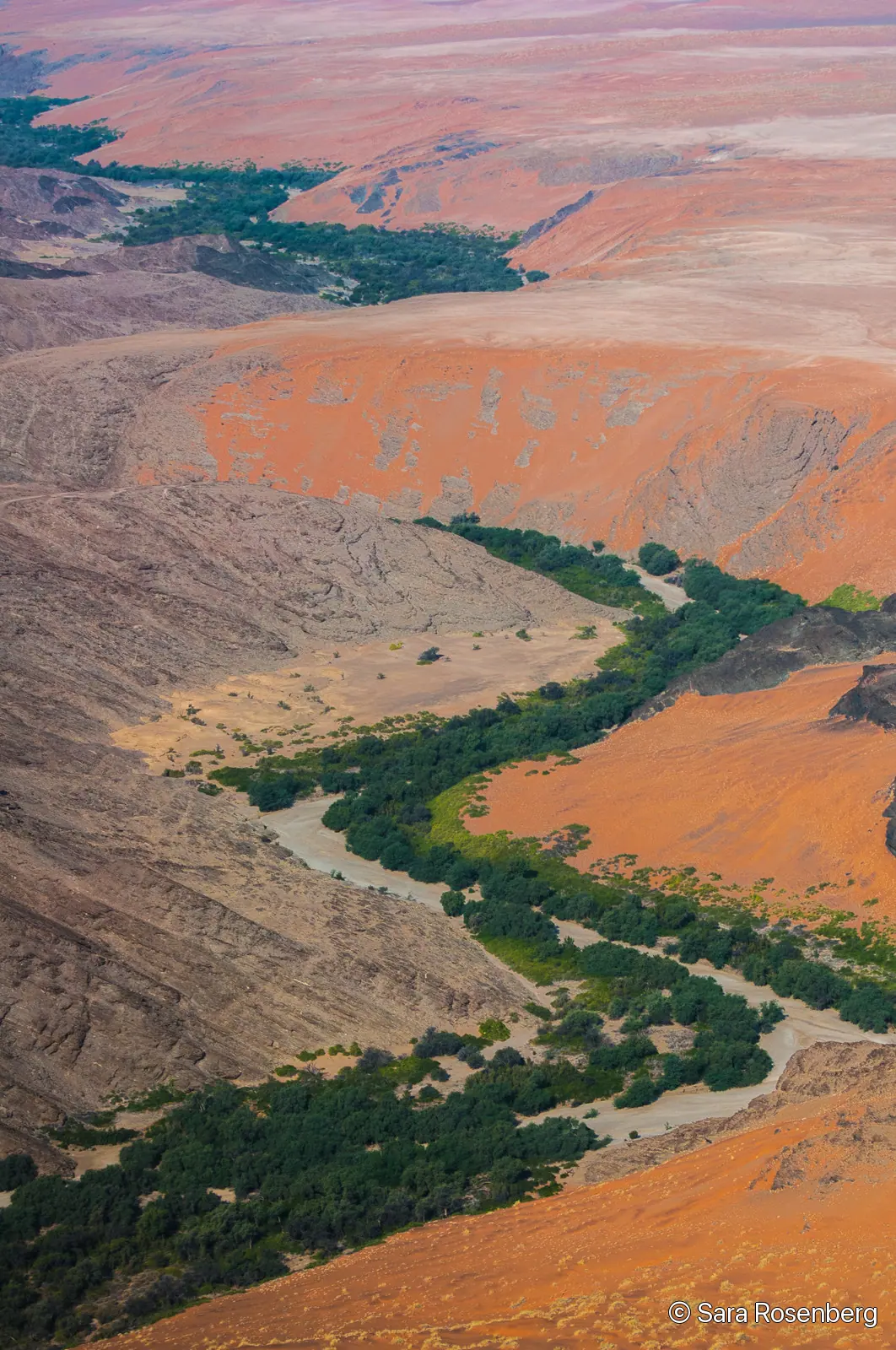 Namibie vue du ciel, Namibie